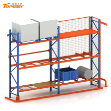 5000mm heavy duty orange and blue pallet racking